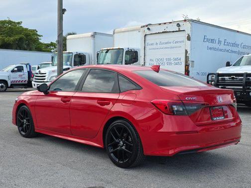 Rallye Red 2022 Honda Civic Sport