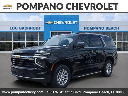 Black 2026 Chevrolet Tahoe LS