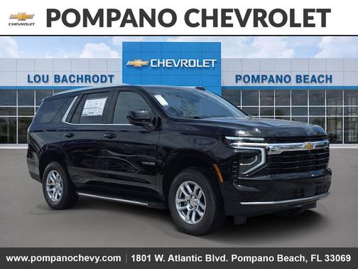 Black 2026 Chevrolet Tahoe LS