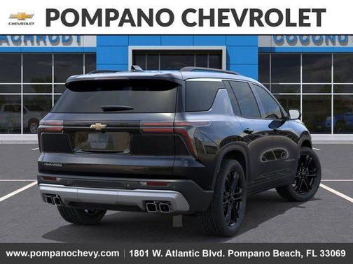 Mosaic Black Metallic 2026 Chevrolet Traverse LT