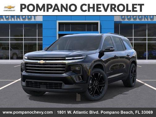 Mosaic Black Metallic 2026 Chevrolet Traverse LT