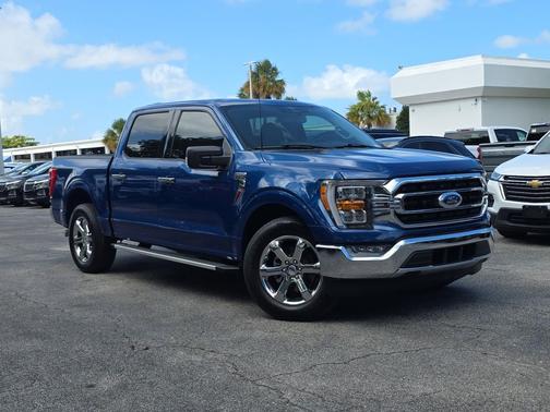 ATLAS BLUE METALLIC 2023 Ford F-150 XLT