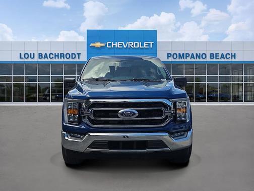 ATLAS BLUE METALLIC 2023 Ford F-150 XLT