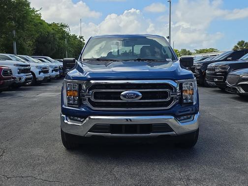 ATLAS BLUE METALLIC 2023 Ford F-150 XLT