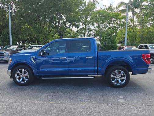 ATLAS BLUE METALLIC 2023 Ford F-150 XLT