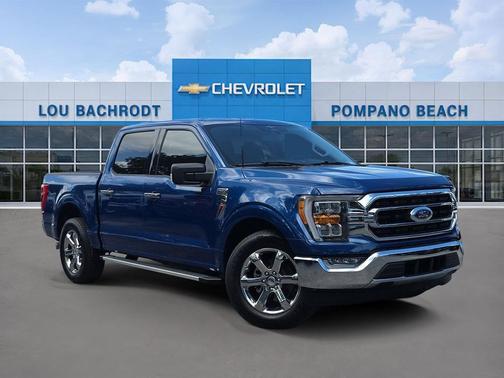 ATLAS BLUE METALLIC 2023 Ford F-150 XLT