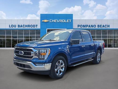 ATLAS BLUE METALLIC 2023 Ford F-150 XLT
