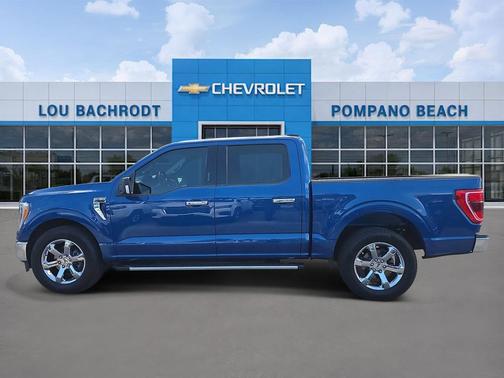 ATLAS BLUE METALLIC 2023 Ford F-150 XLT