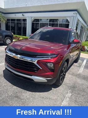 Crimson Metallic 2025 Chevrolet Trailblazer LT