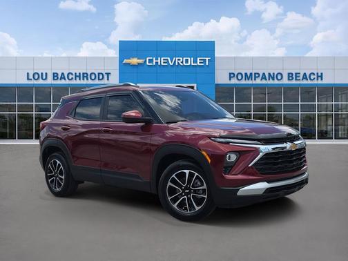 Crimson Metallic 2025 Chevrolet Trailblazer LT