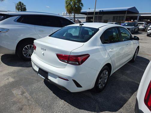 Clear White 2023 Kia Rio LX