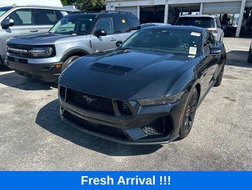 SHADOW BLACK 2025 Ford Mustang GT Premium