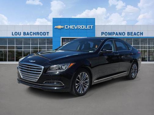 Caspian Black 2016 Hyundai Genesis 3.8