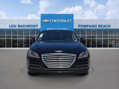 Caspian Black 2016 Hyundai Genesis 3.8
