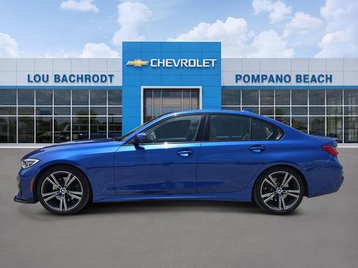 Blue Metallic 2021 BMW 330 330i