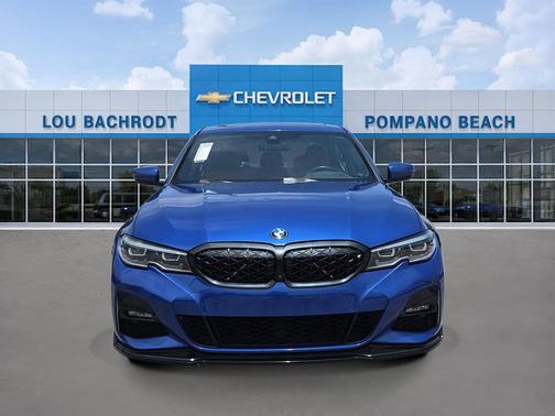 Blue Metallic 2021 BMW 330 330i