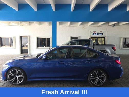 Blue Metallic 2021 BMW 330 330i