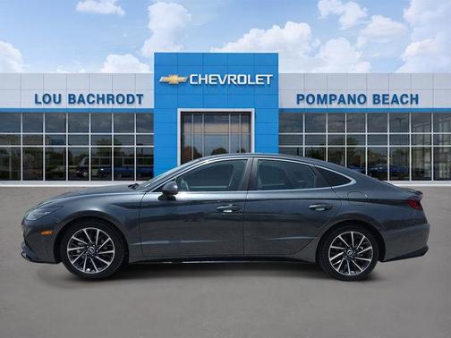 Portofino Gray 2023 Hyundai SONATA Limited