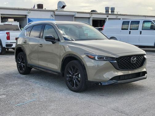 Zircon Sand Metallic 2024 Mazda CX-5 2.5 Carbon Turbo