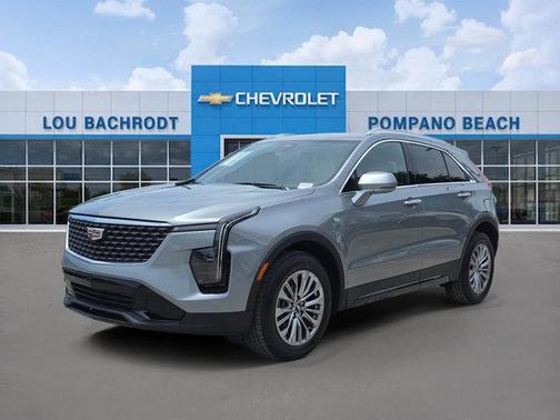 Argent Silver Metallic 2025 Cadillac XT4 Premium Luxury
