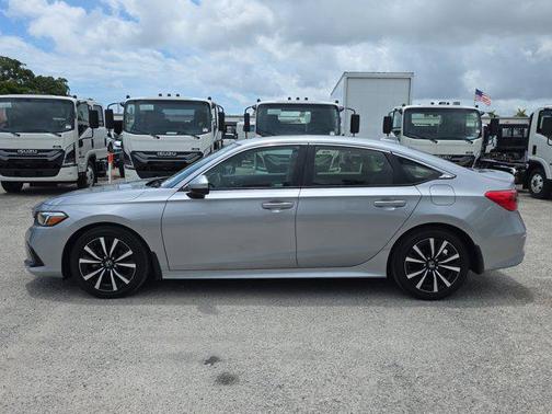 Lunar Silver Metallic 2022 Honda Civic EX