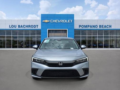 Lunar Silver Metallic 2022 Honda Civic EX