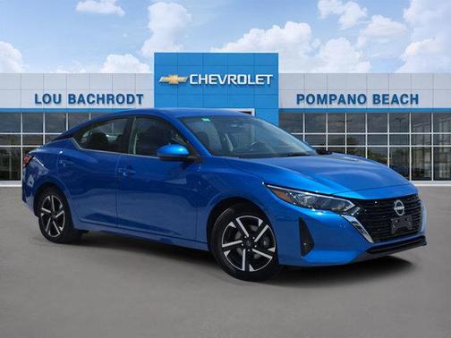 Electric Blue Metallic 2024 Nissan Sentra SV