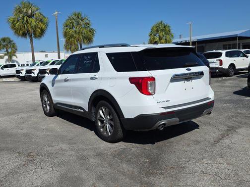 OXFORD WHITE 2023 Ford Explorer Limited
