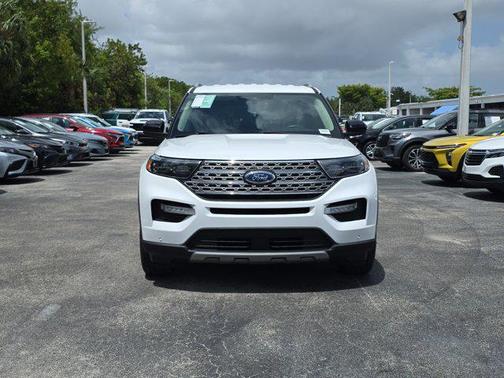 OXFORD WHITE 2023 Ford Explorer Limited