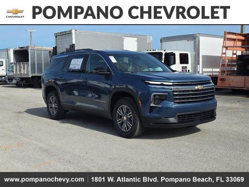 Lakeshore Blue Metallic 2026 Chevrolet Traverse LT