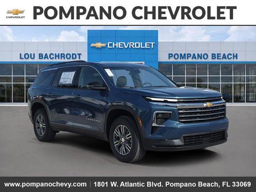 Lakeshore Blue Metallic 2026 Chevrolet Traverse LT