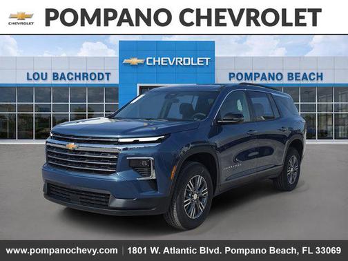 Lakeshore Blue Metallic 2026 Chevrolet Traverse LT