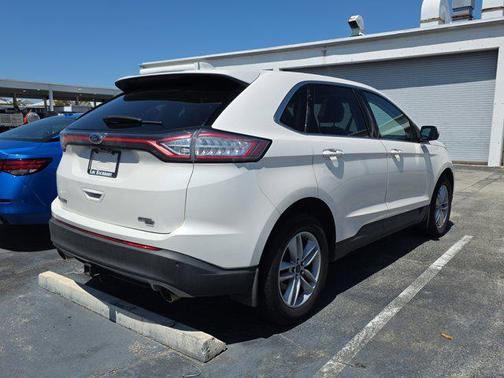 WHITE PLATINUM MET TRI-COAT 2017 Ford Edge SEL