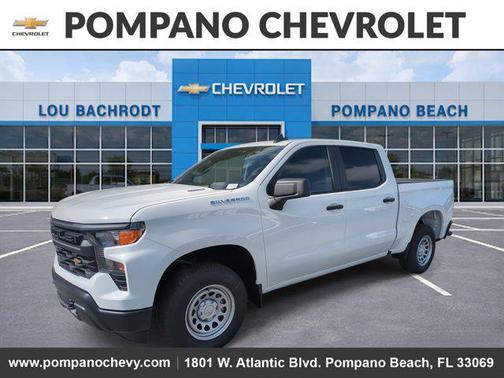 Summit White 2026 Chevrolet Silverado 1500 WT