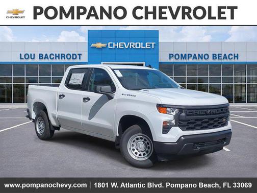 Summit White 2026 Chevrolet Silverado 1500 WT