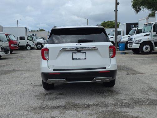 STAR WHITE MET TRI-COAT 2023 Ford Explorer XLT