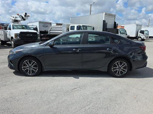 Gravity Gray 2024 Kia Forte GT-Line