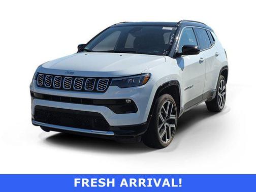 Bright White Clearcoat 2025 Jeep Compass Limited