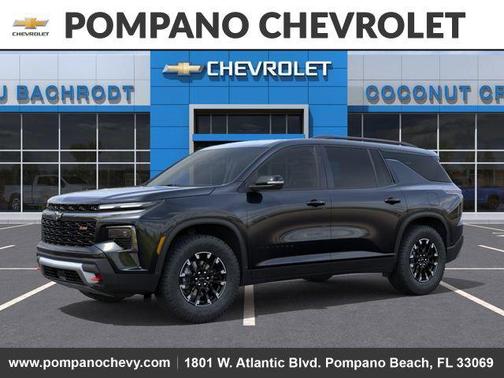 Mosaic Black Metallic 2026 Chevrolet Traverse AWD Z71