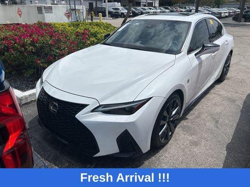 Ultra White 2023 Lexus IS 350 Base
