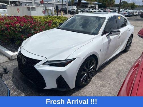 Ultra White 2023 Lexus IS 350 Base