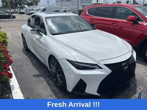 Ultra White 2023 Lexus IS 350 Base