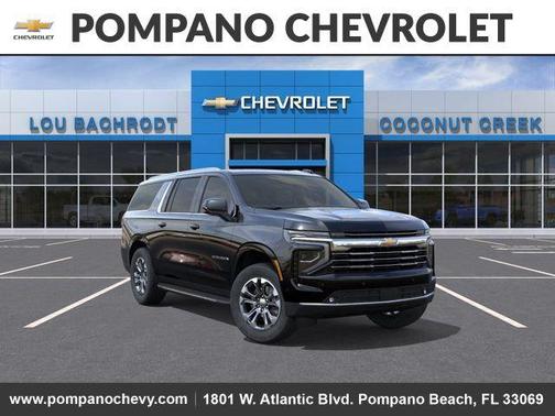 Black 2026 Chevrolet Suburban LT