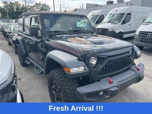 Black Clearcoat 2020 Jeep Wrangler Unlimited Rubicon