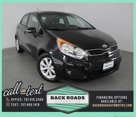 Aurora Black 2013 Kia Rio EX