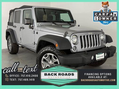 Billet Silver Metallic Clearcoat 2015 Jeep Wrangler Unlimited Rubicon
