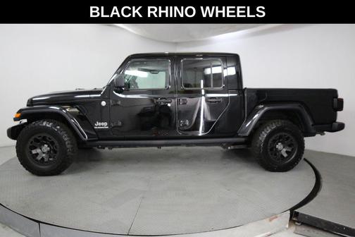 Black Clearcoat 2021 Jeep Gladiator Overland