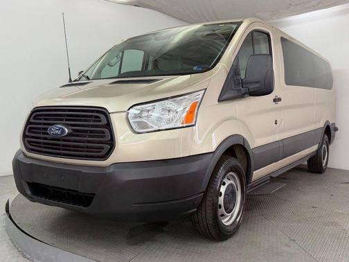 White Gold Metallic 2018 Ford Transit-350 Base