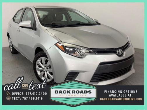 Classic Silver Metallic 2016 Toyota Corolla LE