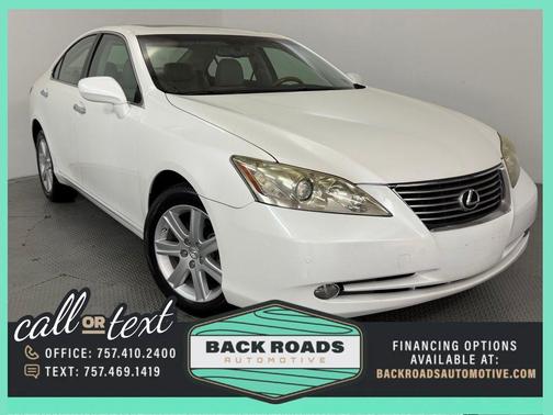 White 2009 Lexus ES 350 Base
